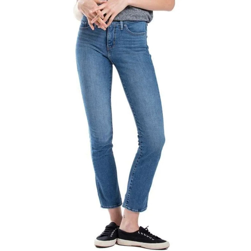Levi's 312 Shaping Slim Size 32 Blue Day Dreamer Wash Stretch Denim High Rise‎